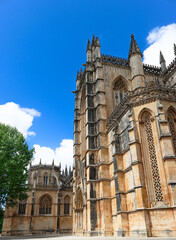 The Batalha Monastery one of the most impressive religious buildings of Portugal Gothic Monastery
