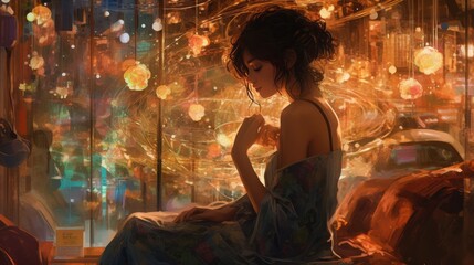 Future Metaverse Girl