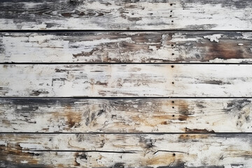 Pill of white colored wood with cracks. Cracked weathered texture background