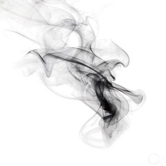 Smoke on a transparent background
