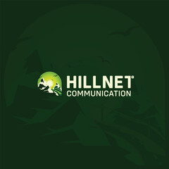 Internet company logo, logo, tech logo, art, concept logo