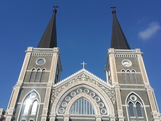 Fototapeta na wymiar cathedral in Thailand