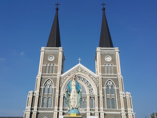 Fototapeta na wymiar church in Thailand