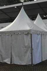 Event Tent with Sahara model, White and Beige Color Combination