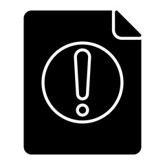 Alert Glyph Icon