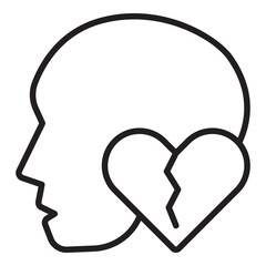 brain, head, health, storming , mental illness, mental health icon