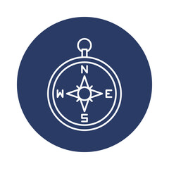 compass, direction compass, north, south, icon, direction compass icon