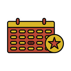 calendar,schedule, election date, calendar election date icon