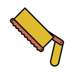 Saw Blade, Hand holding saw icon