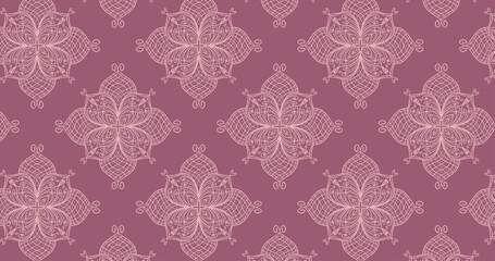 mandala pattern planner, fabric, decoration, stationery. Floor pattern and tiles