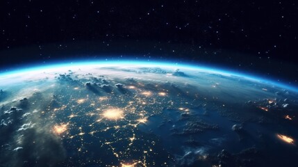 Fototapeta na wymiar Earth from Space