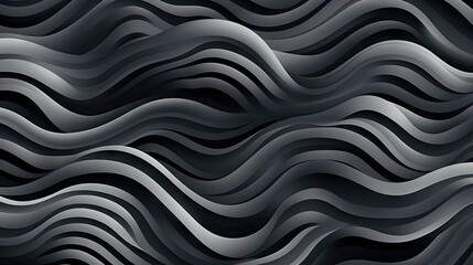 unobtrusive colorful modern curvy waves background illustration with dark slate gray, ash gray and dark gray color