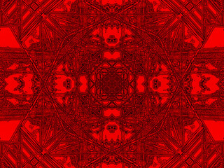 黒と赤のパターン