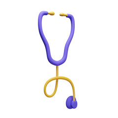 stethoscope 3d illustration