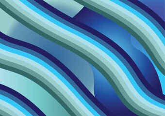Abstract blue background  wallpaper of waves 