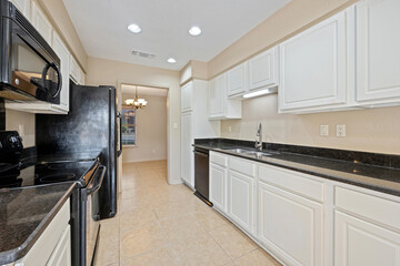 a white home kitchen 