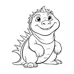 cartoon, vector, for coloring