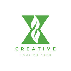 X letter logo design template elements. X letter vector logo.