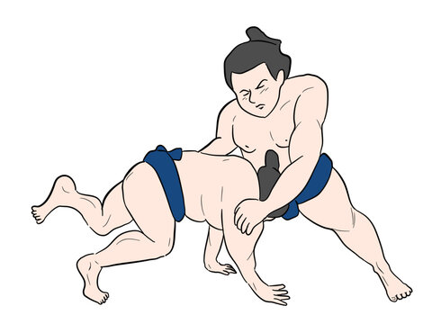 相撲の決まり手：引き落とし