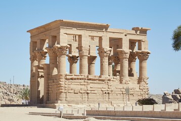 Obraz premium The Stunning Island Temple of Philae in Aswan, Egypt