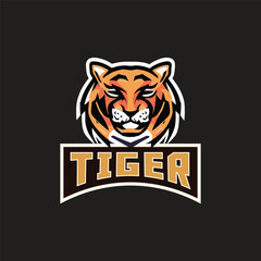 Tiger Mascot Logo Design 