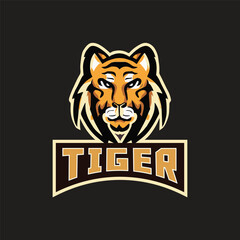 Tiger Mascot Logo Design 