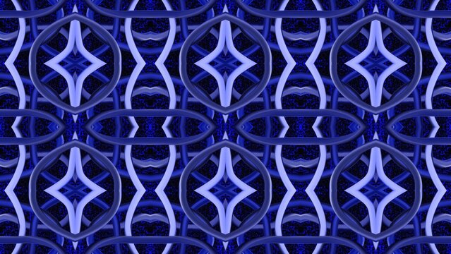 Abstract 3D Background, repeating geometric pattern, modern seamless pattern, 4K resolution, 3D