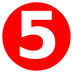 Big Red Dot Letters and Numbers