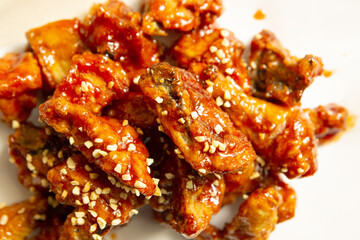 seasoned spicy chicken ,Seasoned Chicken with Garlic 