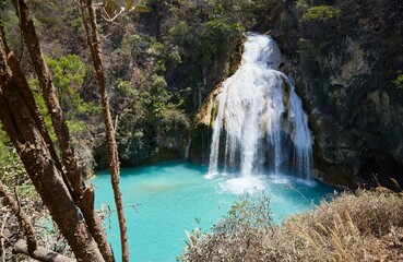 El Chiflon is a massive cascading waterfall consisting of multiple levels. It's one of Chiapas' most scenic places.