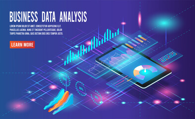 Business by Cloud computing technology for business analysis