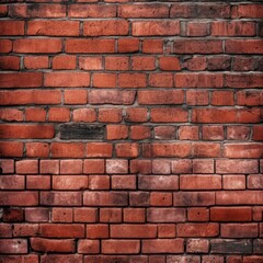 Fototapeta premium photo of a red brick wall
