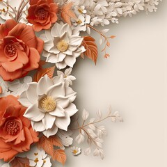 Invitation & wedding card templates and backgrounds 