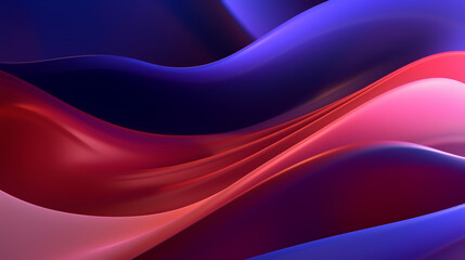 Obraz premium Red and Pink modern abstract background Generative Ai