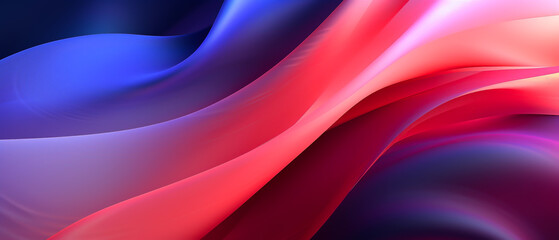 Red and Pink modern abstract background Generative Ai