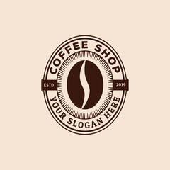 Coffee shop and badge collection vintage logo