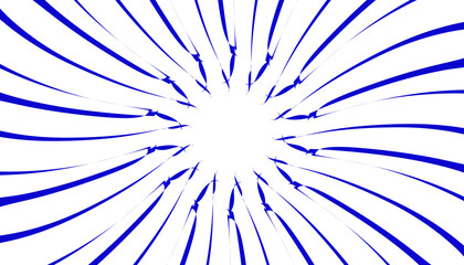 Fototapeta premium Aesthetic blue color pattern abstract background illustration