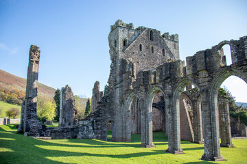 Llanthony priory in Wales