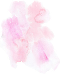Pink watercolor texture hand-painted