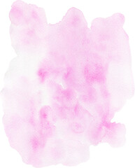 Pink watercolor texture hand-painted