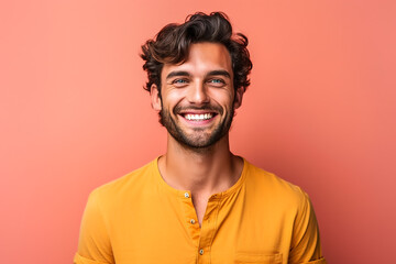Fototapeta premium Sympatische Mann KI