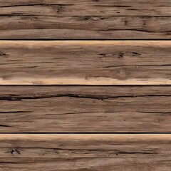 Fototapeta premium Weathered cherry wood texture plank background . wooden texture. Generative AI