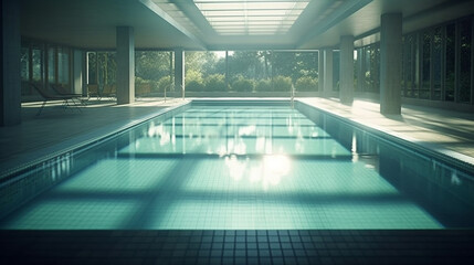 Swimming pool. Generative Ai
