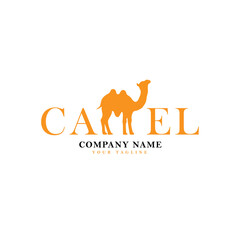 Camel logo design vector illustration