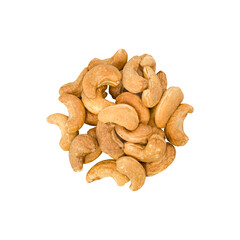 cashew nut isolated on transparent background