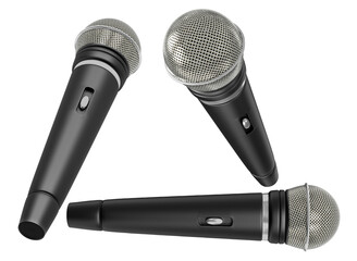 Wireless microphone isolated
