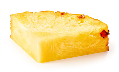 Pineapple isolated on white Clipping Path