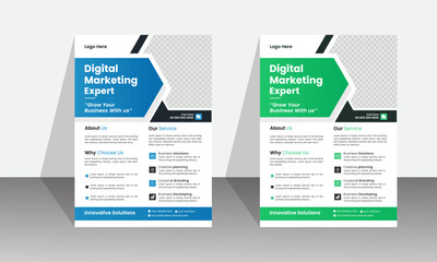 Corporate Flyer design Template Brochure Cover 