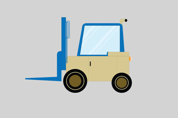 forklift truck and forklift