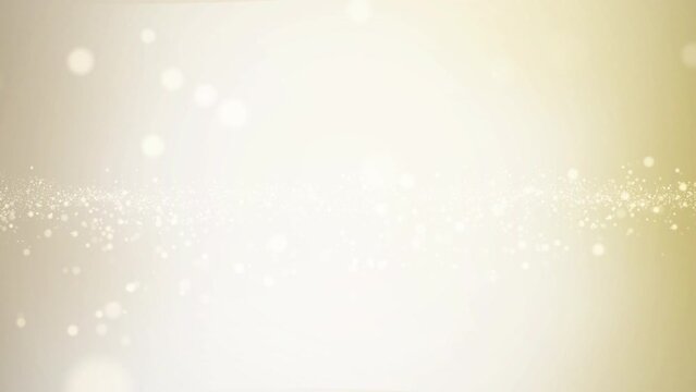 abstract particle Gold glitter light and defocused bokeh lights Gold background